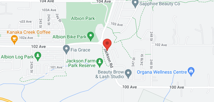 map of 10166 JACKSON ROAD